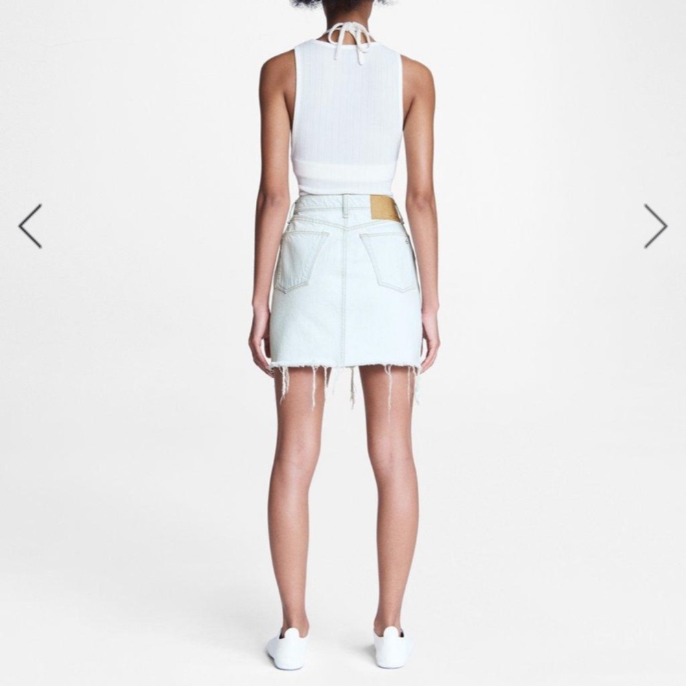 rag & bone denim miniskirt NWT - Picture 5 of 11